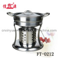 Hot Pot Stainless Steel Alcohol Stove (FT-0212)